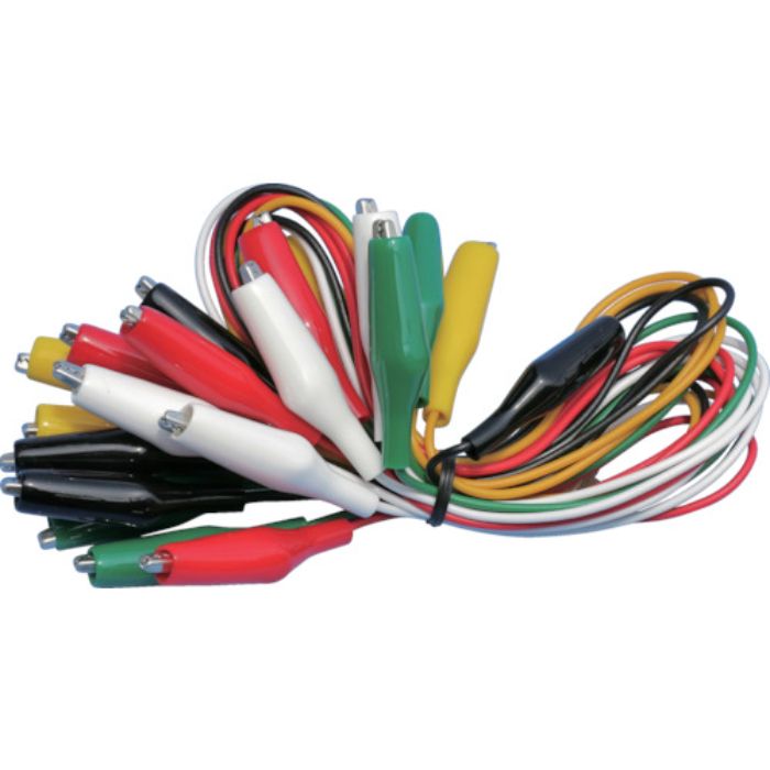 テイシン テストリード中 56cm シールドクリップM両端付(10本入)(Tcode:3099130)