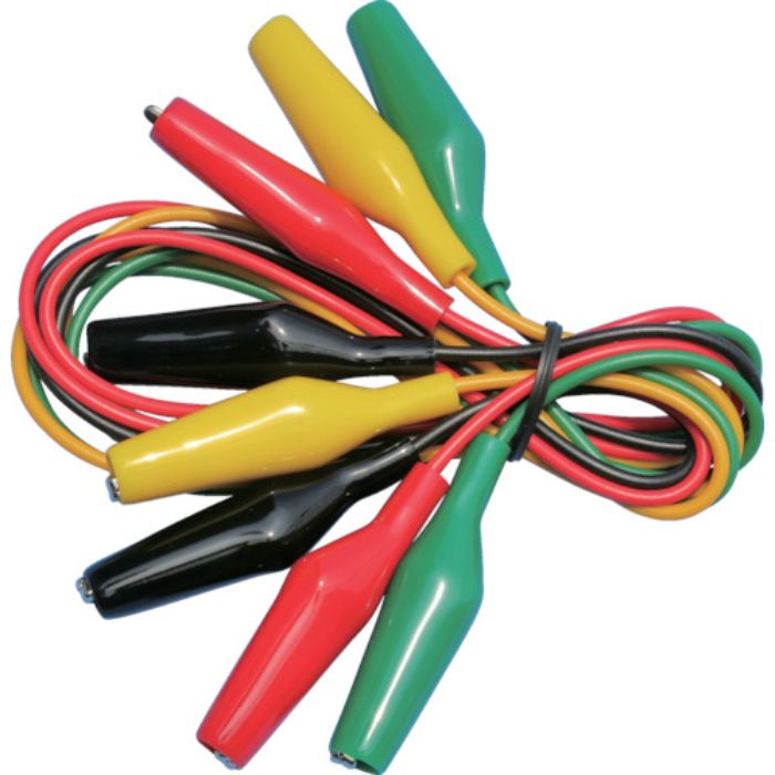 テイシン テストリード大 76cm シールドクリップL両端付(4本入)(Tcode:3099148)