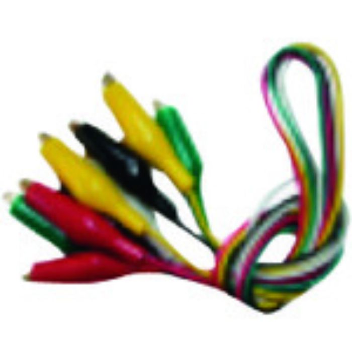 テイシン ヒューズホルダー付テストリード(シールドクリップL両端付)(Tcode:1832491)