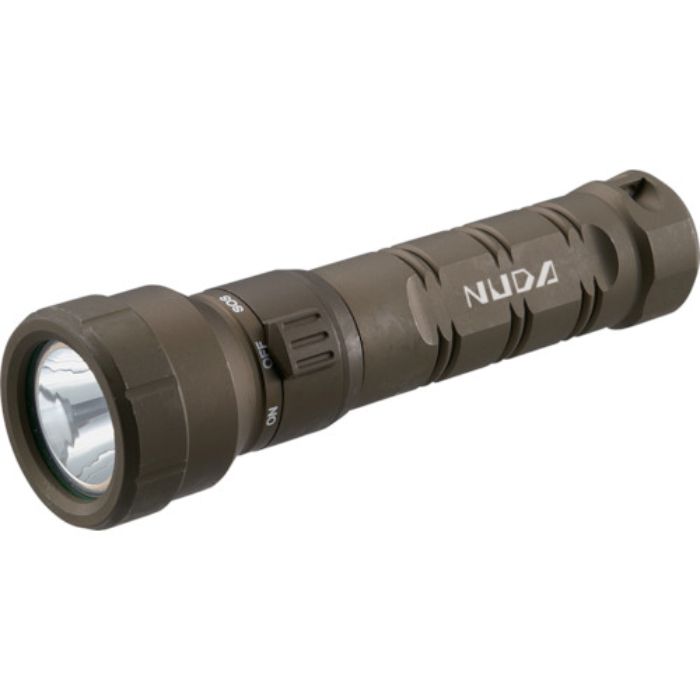 TRUSCO 充電式防水LEDライト NUDA 320ルーメン OD色(Tcode:4719719)