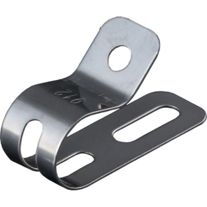 TRUSCO 片サドルPRO 鉄 同軸ケーブル用 適合ケーブルφ10〜13.5 100個入り(Tcode:2572887)