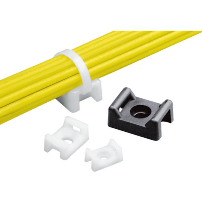 PANDUIT タイマウント 難燃性白 (100個入)(Tcode:8257385)