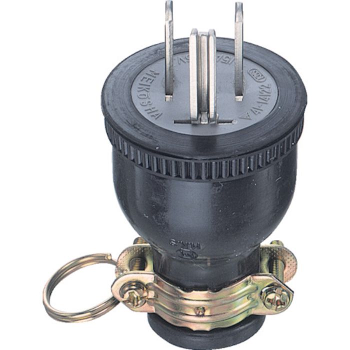 TRUSCO ゴムプラグ接地2P(Tcode:2572536)