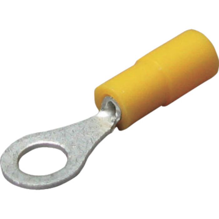 ニチフ 環境配慮形 絶縁被覆付圧着端子 (R形)丸形 TMEX 0.3-4-YEL (100P)(Tcode:1229471)
