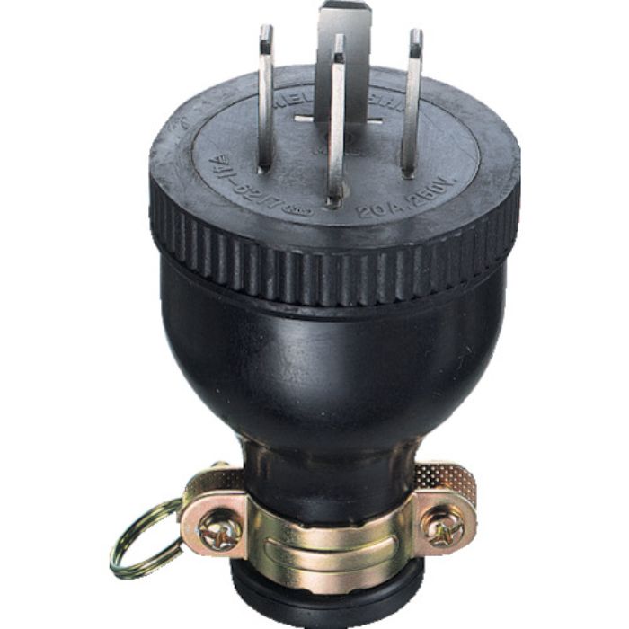 TRUSCO ゴムプラグ接地3P(Tcode:2572540)