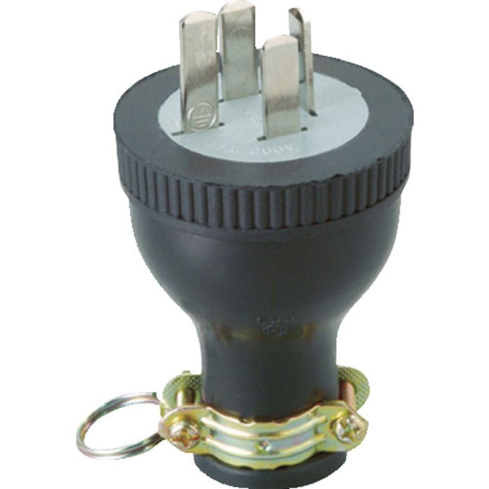 TRUSCO ゴムプラグ接地3P(Tcode:2572539)