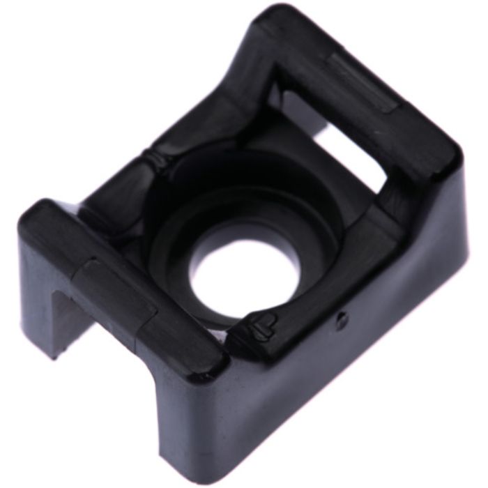 PANDUIT スーパーグリップ専用タイマウント 耐候性黒 (100個入)(Tcode:4039025)