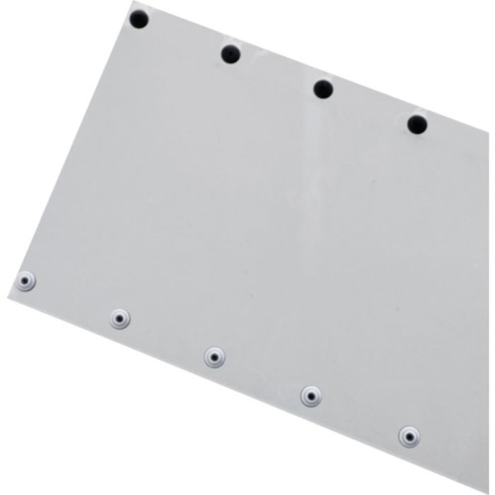 TRUSCO ホック式結束保護チューブ クリアタイプ 5m 25パイ(Tcode:2562042)