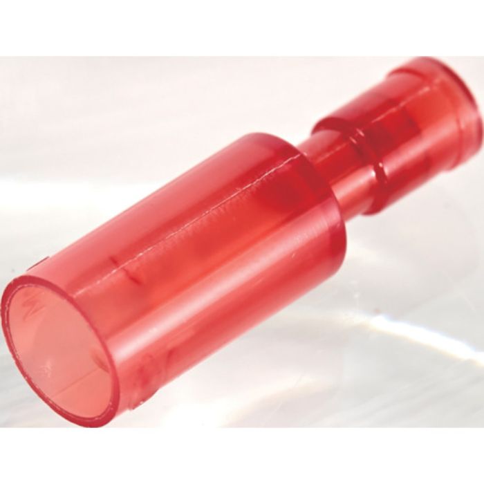 TRUSCO 絶縁被覆付差込形ピン端子φ7.4 オス (15個入)(Tcode:2557576)