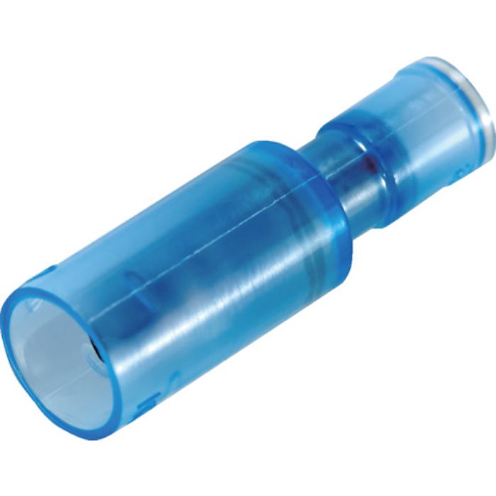 TRUSCO 絶縁被覆付差込形ピン端子φ7.4 オス (15個入)(Tcode:2557592)