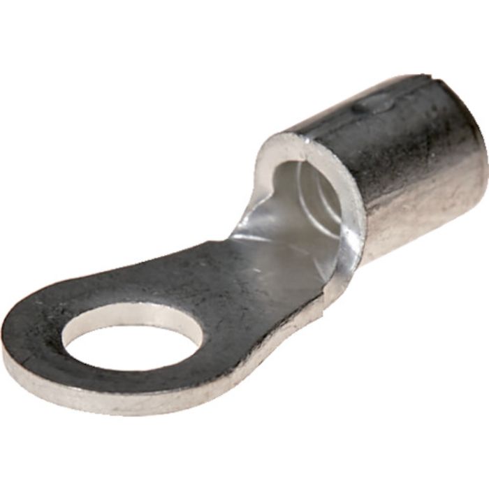 TRUSCO 裸圧着端子丸形φ4.3長さ18.0 (25個入)(Tcode:2557436)