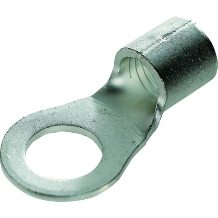 TRUSCO 裸圧着端子 丸形(3個入) スタッド径Φ13.0 全長42.3mm(Tcode:8563594)