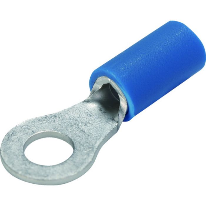 TRUSCO 絶縁被覆付圧着端子 ストレート形 丸形(100個入)(Tcode:2064317)