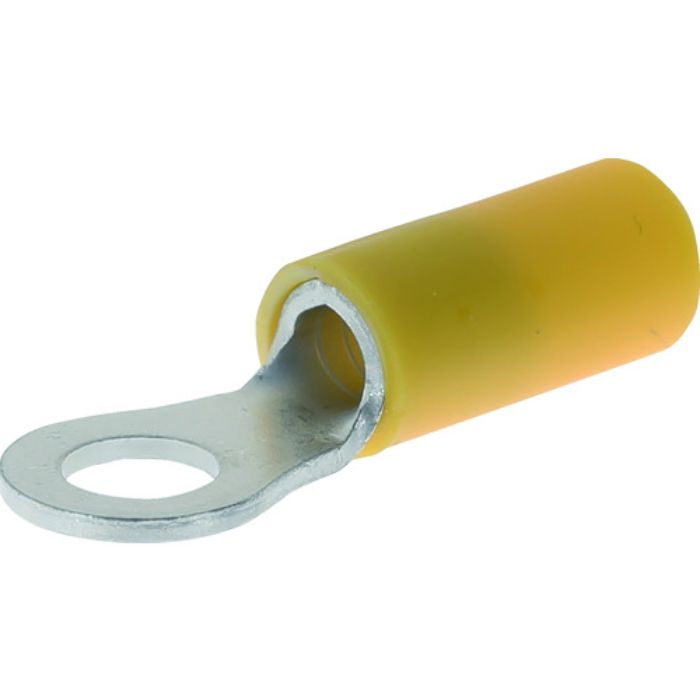 TRUSCO 絶縁被覆付圧着端子 ストレート形 丸形(100個入)(Tcode:2064325)