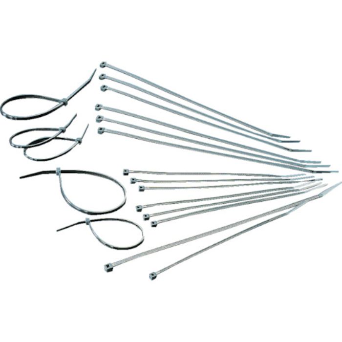 TRUSCO ケーブルタイ幅7.6mm×250mm最大結束φ64耐候性 100本(Tcode:3962794)