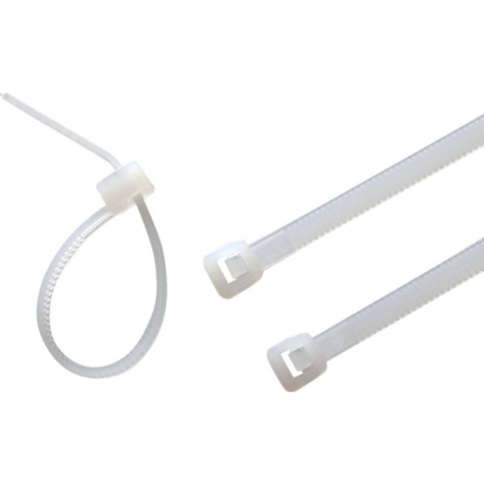 TRUSCO ケーブルタイ 幅3.5mmX80mm 最大結束Φ15 100本入(Tcode:2573052)