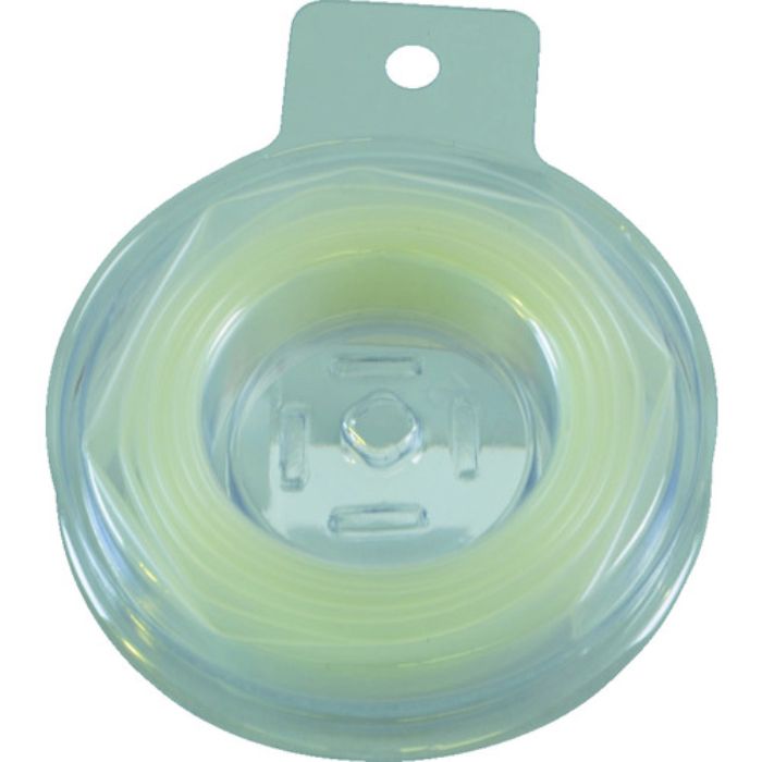 TRUSCO 熱収縮チューブ 収縮率2:1 透明 7mm 2m(Tcode:1612227)