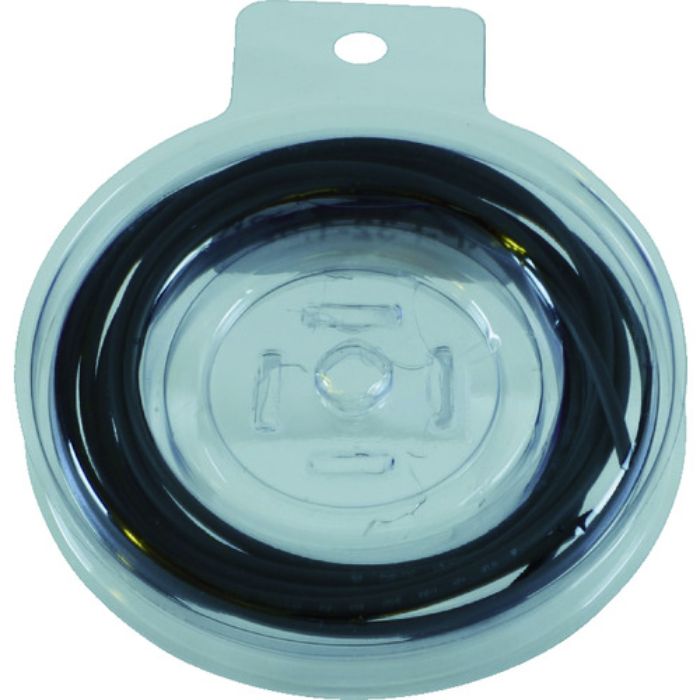 TRUSCO 熱収縮チューブ 収縮率2:1 黒 8mm 2m(Tcode:1612224)