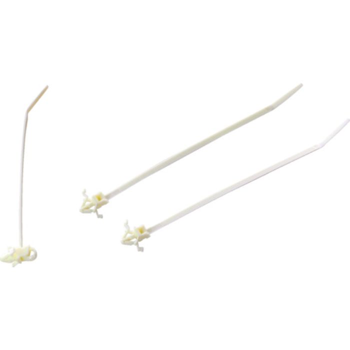 TRUSCO リユースマウントタイ取付穴径φ4.8 取付板厚2.4mm 全長140mm(Tcode:2567122)