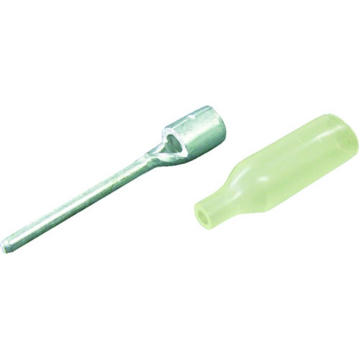 TRUSCO 絶縁キャップ付棒型裸圧着端子長さ32.5 (10個入)(Tcode:7898541)