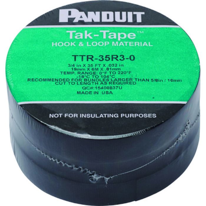 PANDUIT タックテープ(ロールタイプ)10.7mX3巻入り(Tcode:1248212)
