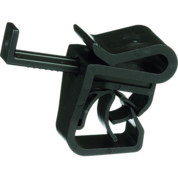 PANDUIT ソーラークリップ フレーム外付け用パラレル(平行)型 ストッパー付き 耐候性黒 100個入り UCCPD-C130(Tcode:2053418)