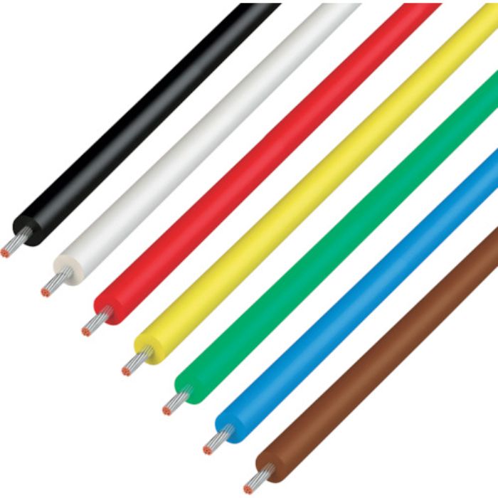 KYОWA UL耐熱ビニル絶縁電線 UL1015 AWG20 2MX7色(Tcode:5630146)