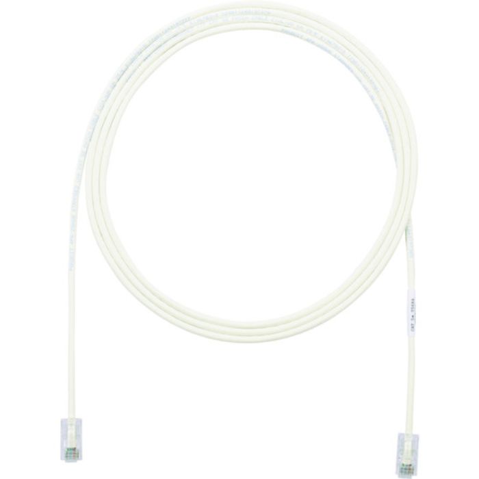 PANDUIT カテゴリ5E細径パッチコード 2m オフホワイト UTP28CH2M(Tcode:7853211)