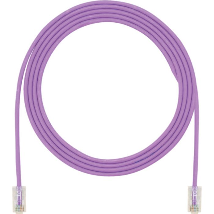 PANDUIT カテゴリ5E細径パッチコード 2m 紫 UTP28CH2MVL(Tcode:7853254)