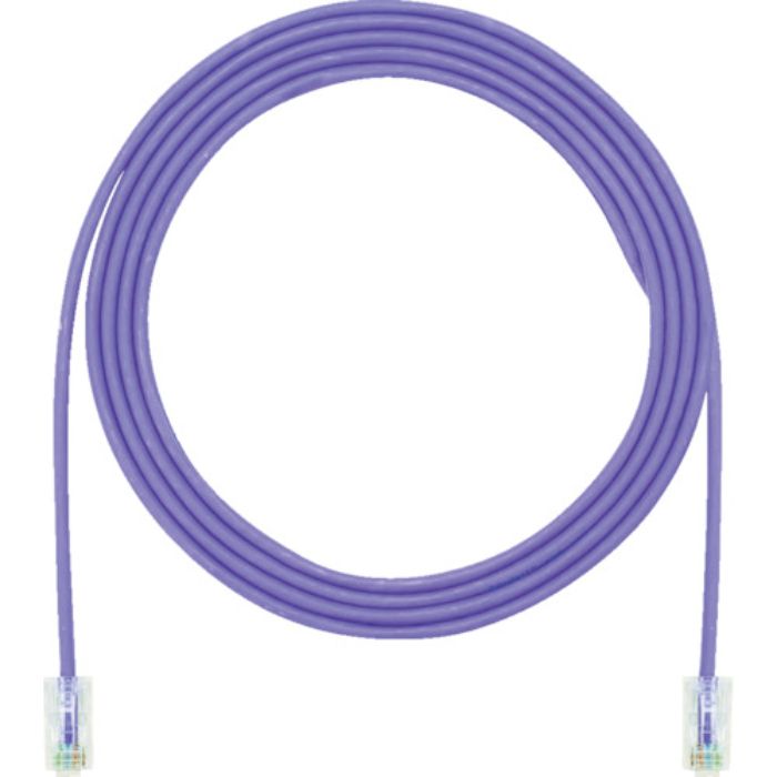 PANDUIT カテゴリ5E細径パッチコード 5m 紫 UTP28CH5MVL(Tcode:4755073)