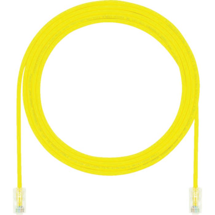 PANDUIT カテゴリ5E細径パッチコード 5m 黄 UTP28CH5MYL(Tcode:4755081)