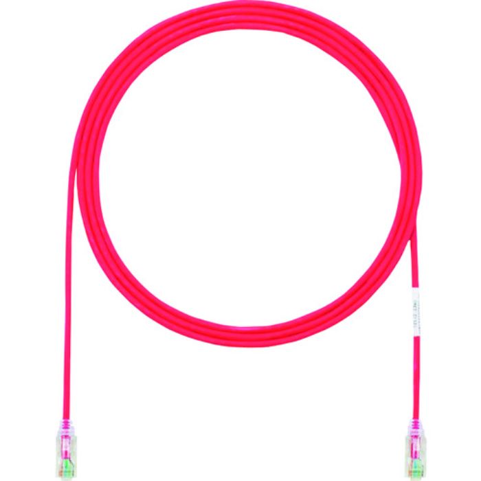 PANDUIT カテゴリ6細径パッチコード 0.5m 赤 UTP28SP0.5MRD(Tcode:1487348)