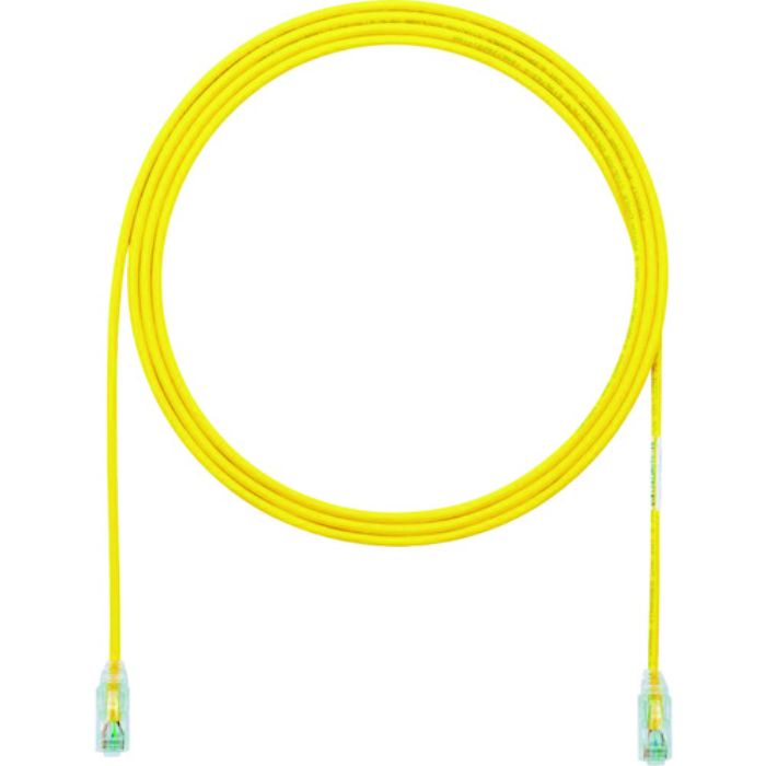 PANDUIT カテゴリ6細径パッチコード 0.5m 黄 UTP28SP0.5MYL(Tcode:1487350)