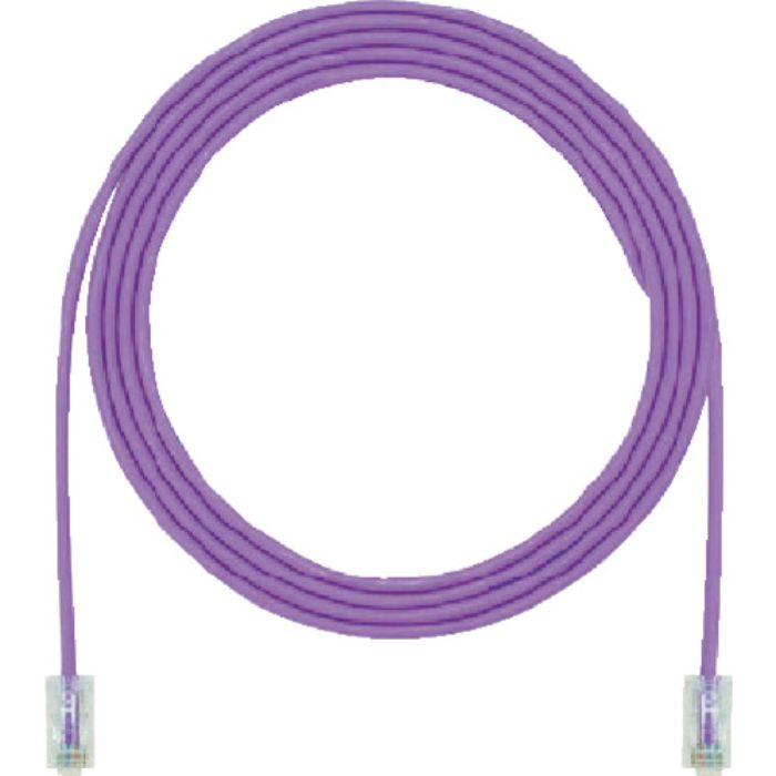 PANDUIT カテゴリ6細径パッチコード 10m 紫 UTP28SP10MVL(Tcode:4755111)