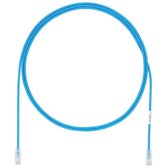 PANDUIT カテゴリ6細径パッチコード 1m 青 UTP28SP1MBU(Tcode:4755189)