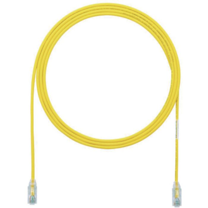 PANDUIT カテゴリ6細径パッチコード 1m 黄 UTP28SP1MYL(Tcode:4755219)