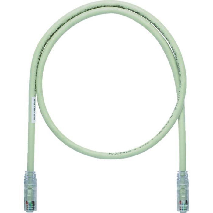 PANDUIT カテゴリ6細径パッチコード 2m グレー UTP28SP2MGY(Tcode:8281698)