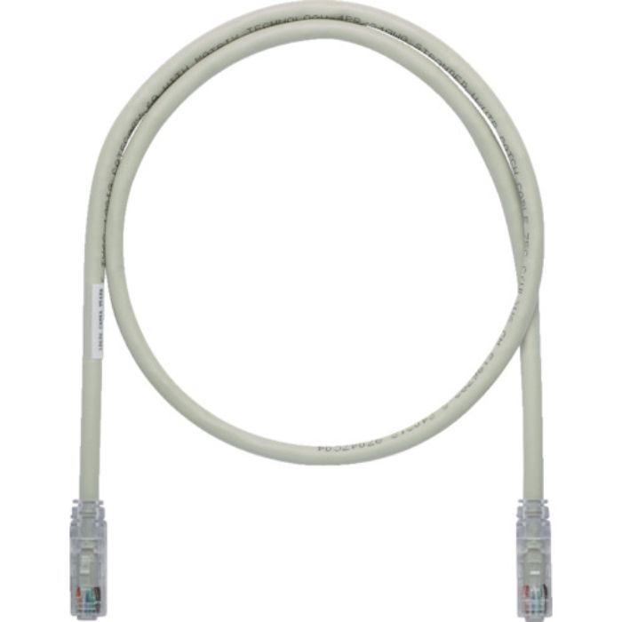 PANDUIT カテゴリ6細径パッチコード 3m グレー UTP28SP3MGY(Tcode:8281700)