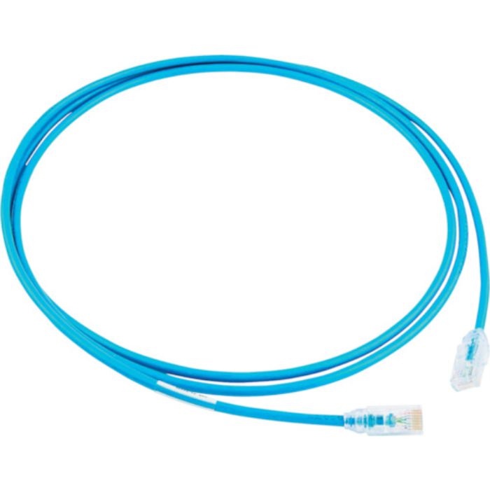 PANDUIT カテゴリ6A細径パッチコード 2m 青 UTP28X2MBU(Tcode:7853611)