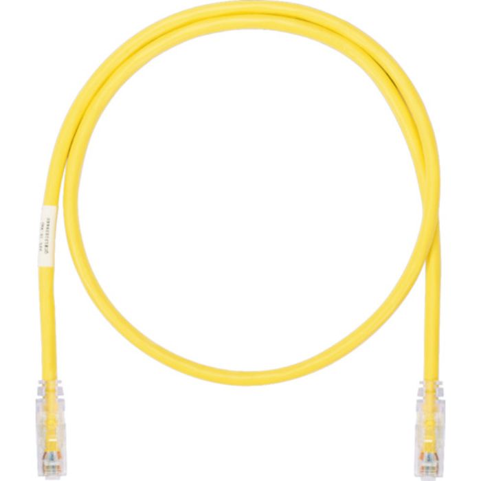 PANDUIT カテゴリ6UTPパッチコード 0.5m 黄(Tcode:8180798)
