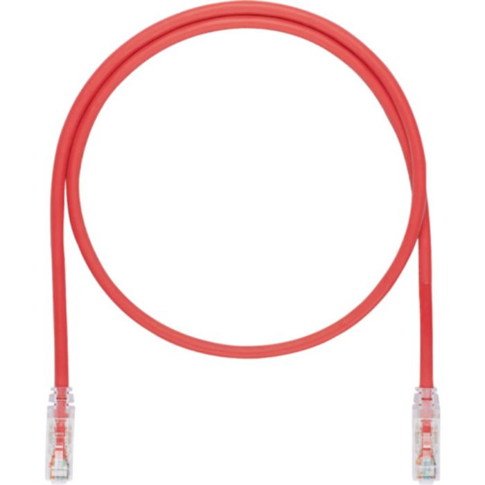 PANDUIT カテゴリ6UTPパッチコード 3m 赤(Tcode:8180883)