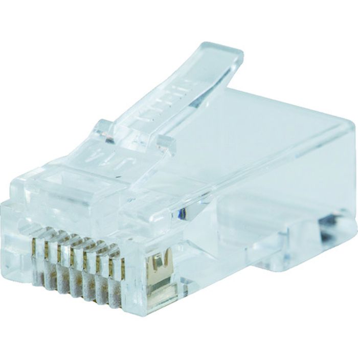 KLEIN Pass-Thruモジュラープラグ RJ45 CAT5E(10個入り)(Tcode:1610521)
