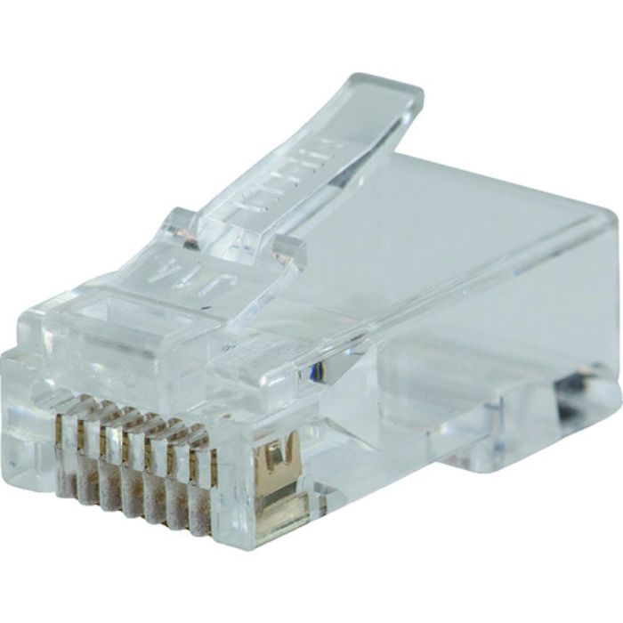 KLEIN Pass-Thruモジュラープラグ RJ45 CAT6(10個入り)(Tcode:1610522)