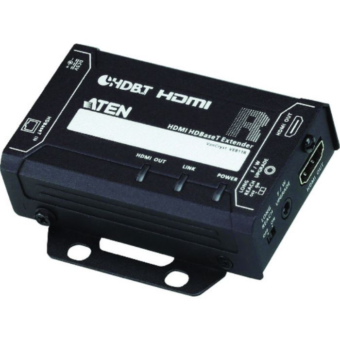 ATEN ビデオ延長器 HDMI/4K/コンパクトモデル/HDBaseT/1080pロングリーチモード対応(Tcode:1152881)