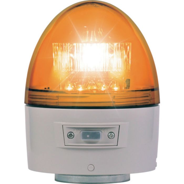 NIKKEI ニコカプセル高輝度 VK11Bブザー型 LED回転灯 118パイ 黄(Tcode:1764844)