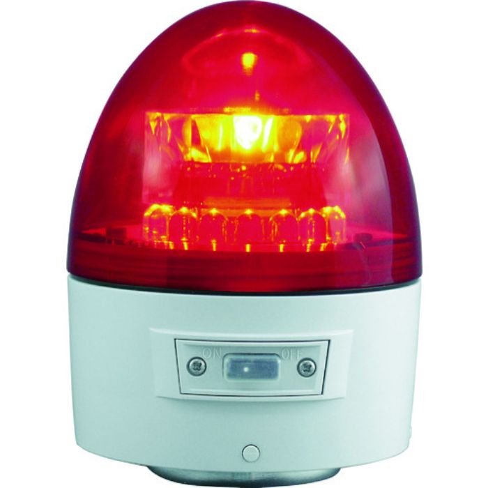 NIKKEI ニコカプセル VL11B型 LED回転灯 118パイ 赤(Tcode:8183295)