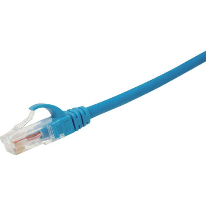 コーニング Cat5e UTPパッチコード10m 青(Tcode:7875924)