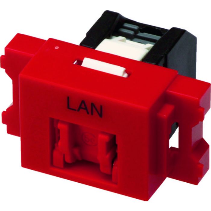 コーニング Cat5e RJ45モジュラージャック+JISプレート用アダプタセット(Tcode:7876211)