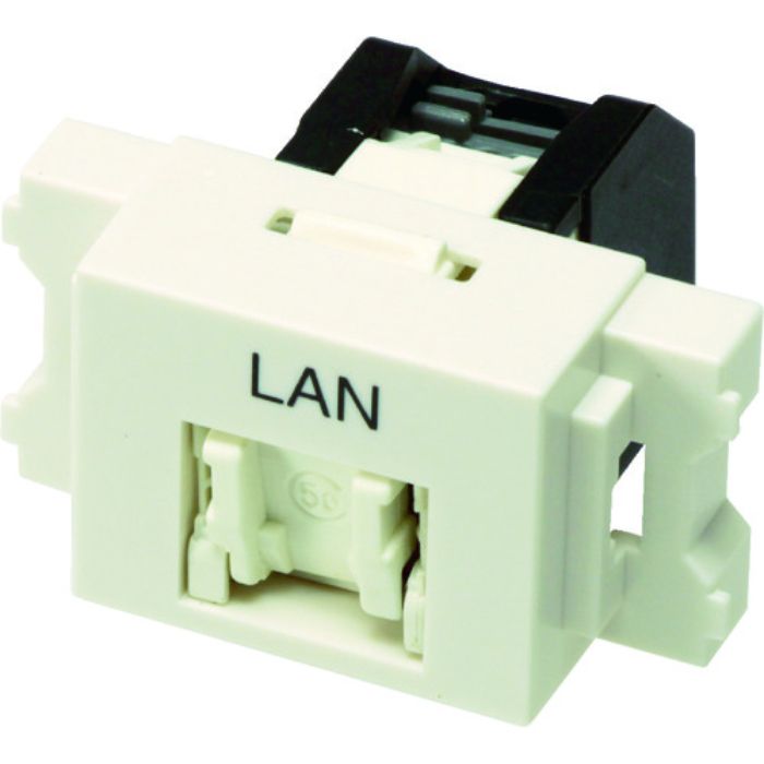 コーニング Cat5e RJ45モジュラージャック+JISプレート用アダプタセット(Tcode:7876220)