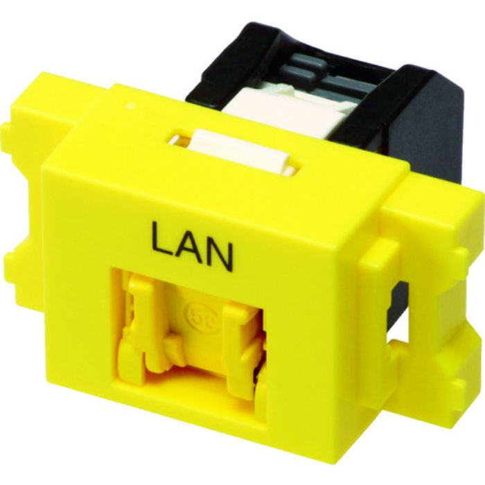 コーニング Cat5e RJ45モジュラージャック+JISプレート用アダプタセット(Tcode:7876238)